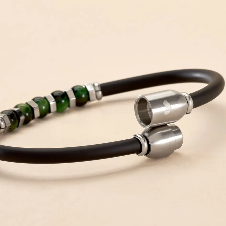 JOURDAN Bracelet Caoutchouc Noir* Bracelets