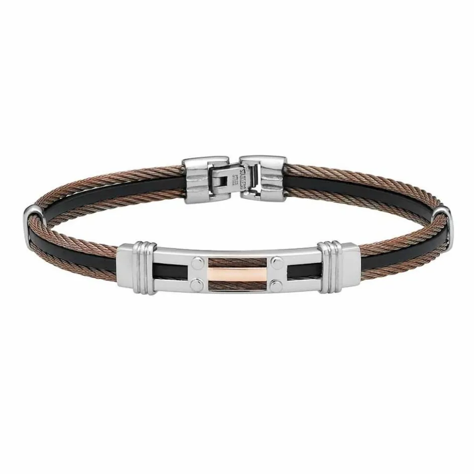 JOURDAN Bracelet Corelieae Acier Bicolore* Bracelets