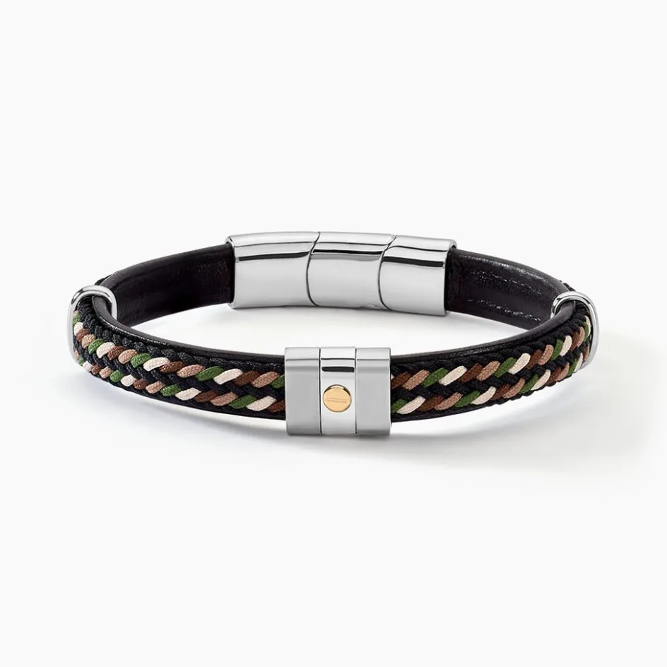 JOURDAN Bracelet Cuir Multicolore