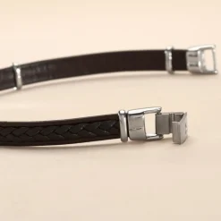 JOURDAN Bracelet Cuir Noir* Bracelets