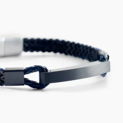 Discount JOURDAN Bracelet Donovan Acier Noir