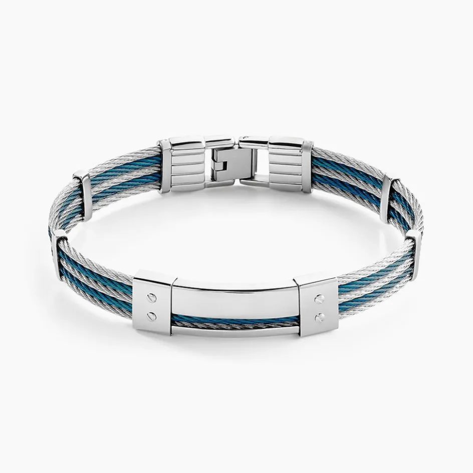 Sale JOURDAN Bracelet Herens Acier Blanc