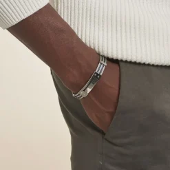 Sale JOURDAN Bracelet Herens Acier Blanc