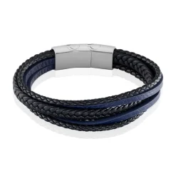 Clearance JOURDAN Bracelet Homme Byron Acier Argente