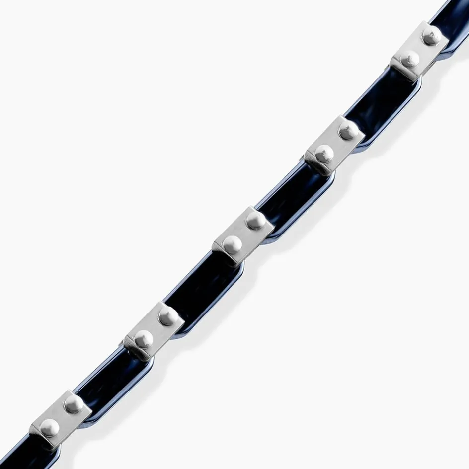 Online JOURDAN Bracelet Iain Acier Argenté