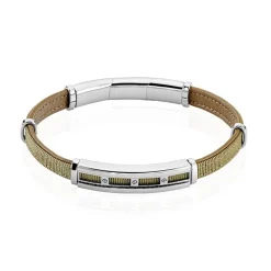 Online JOURDAN Bracelet Kos Acier Blanc