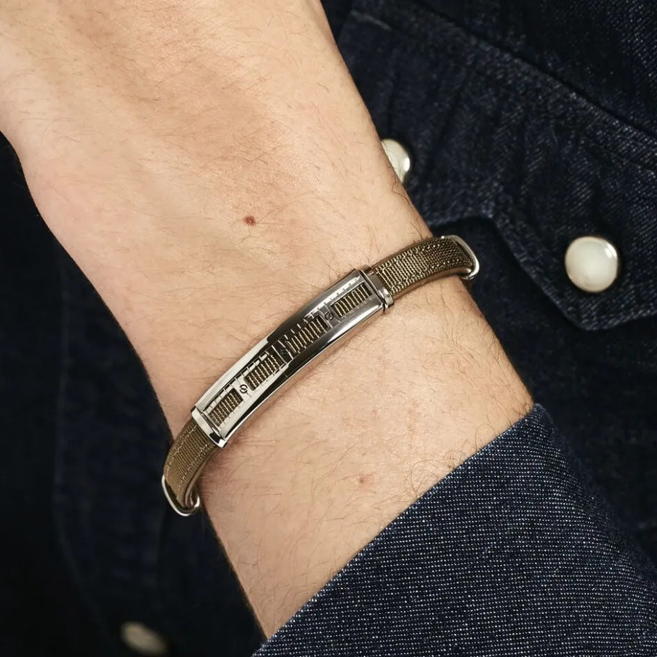 Online JOURDAN Bracelet Kos Acier Blanc