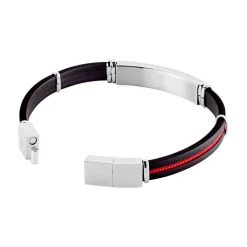 JOURDAN Bracelet Magnus Caoutchouc Bleu* Bracelets|Bracelets Cordon