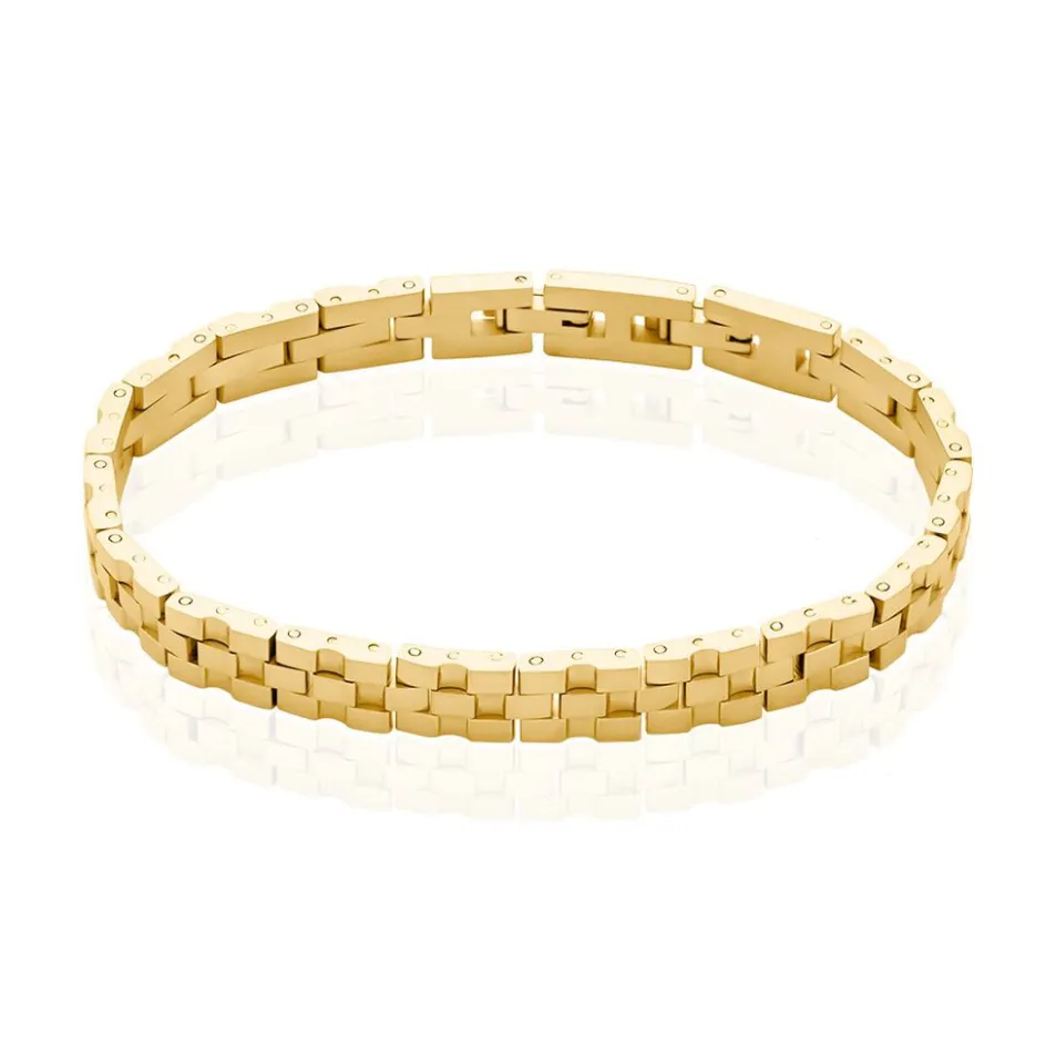 JOURDAN Bracelet Manathan Acier Doré* Bracelets