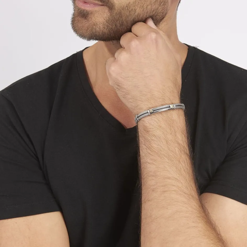 Best JOURDAN Bracelet Neylahae Acier Blanc