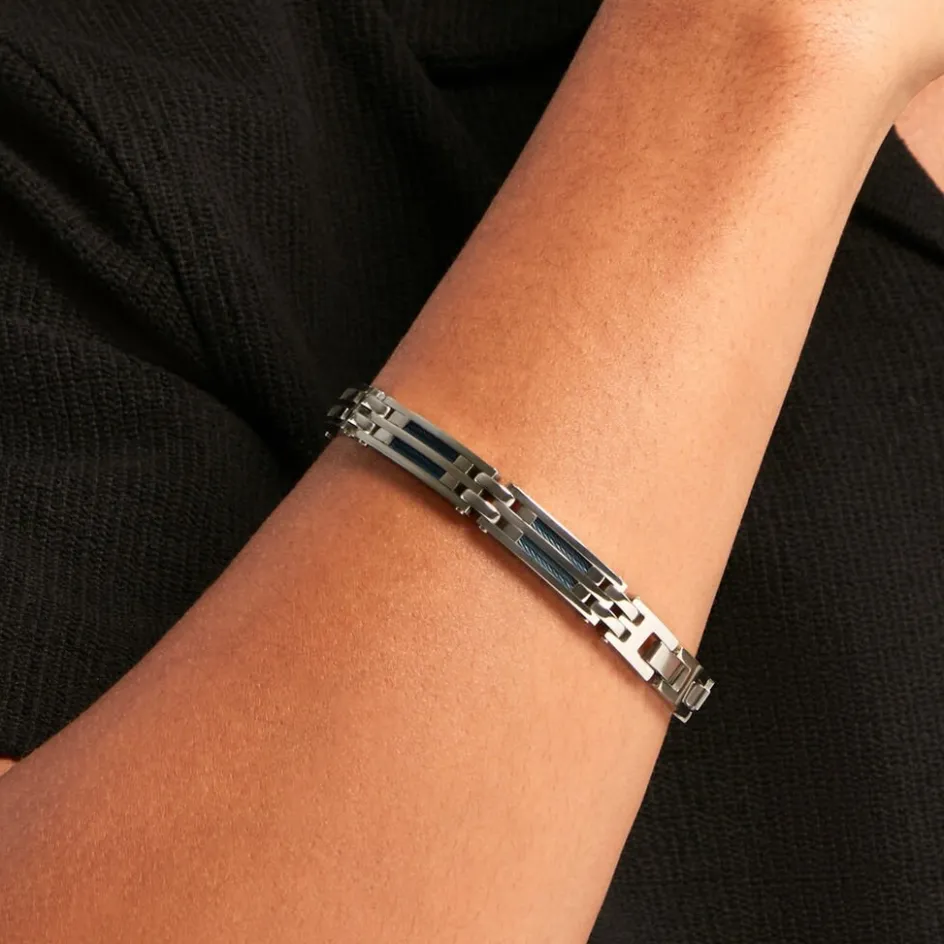 JOURDAN Bracelet Priam Acier Argenté* Bracelets