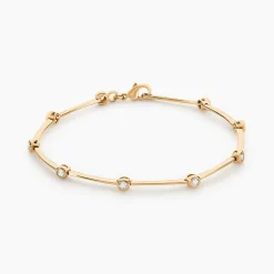 Clearance Histoire d'Or Bracelet Kaelig Plaqué Or Jaune Oxyde De Zirconium