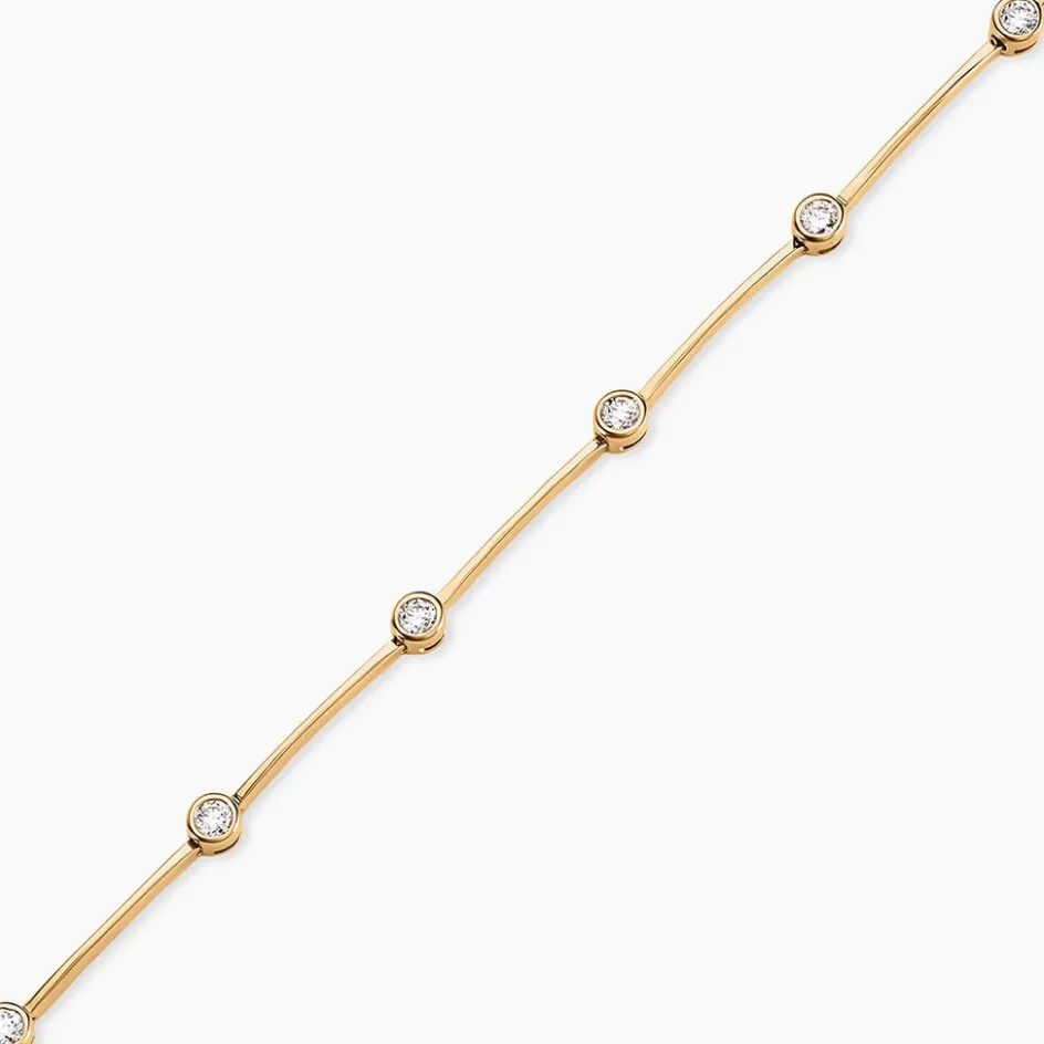 Clearance Histoire d'Or Bracelet Kaelig Plaqué Or Jaune Oxyde De Zirconium