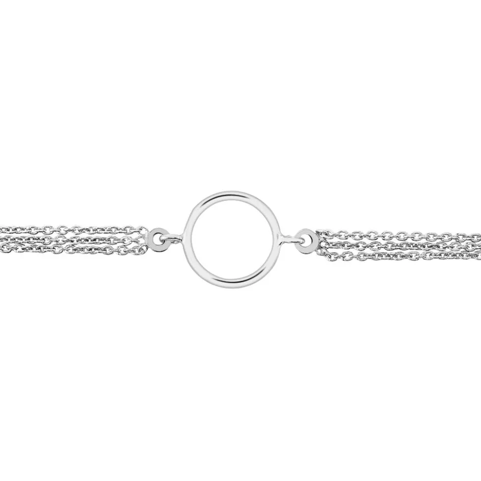 Clearance Histoire d'Or Bracelet Kaelly Argent Blanc