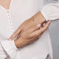 Outlet Histoire d'Or Bracelet Karelae Plaqué Or Jaune