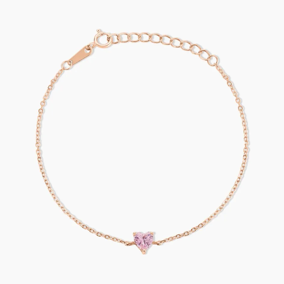Histoire d'Or Bracelet Kelvyn Argent Rose Oxyde De Zirconium argent rose oxyde rose