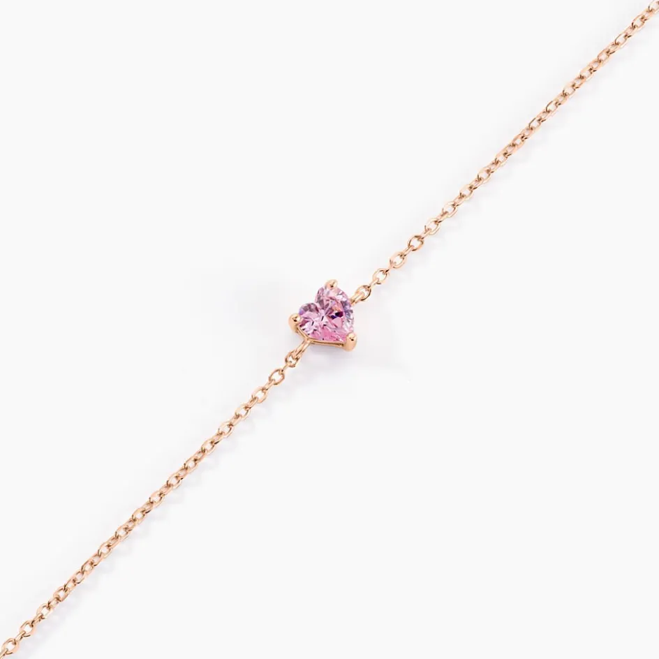 Histoire d'Or Bracelet Kelvyn Argent Rose Oxyde De Zirconium argent rose oxyde rose