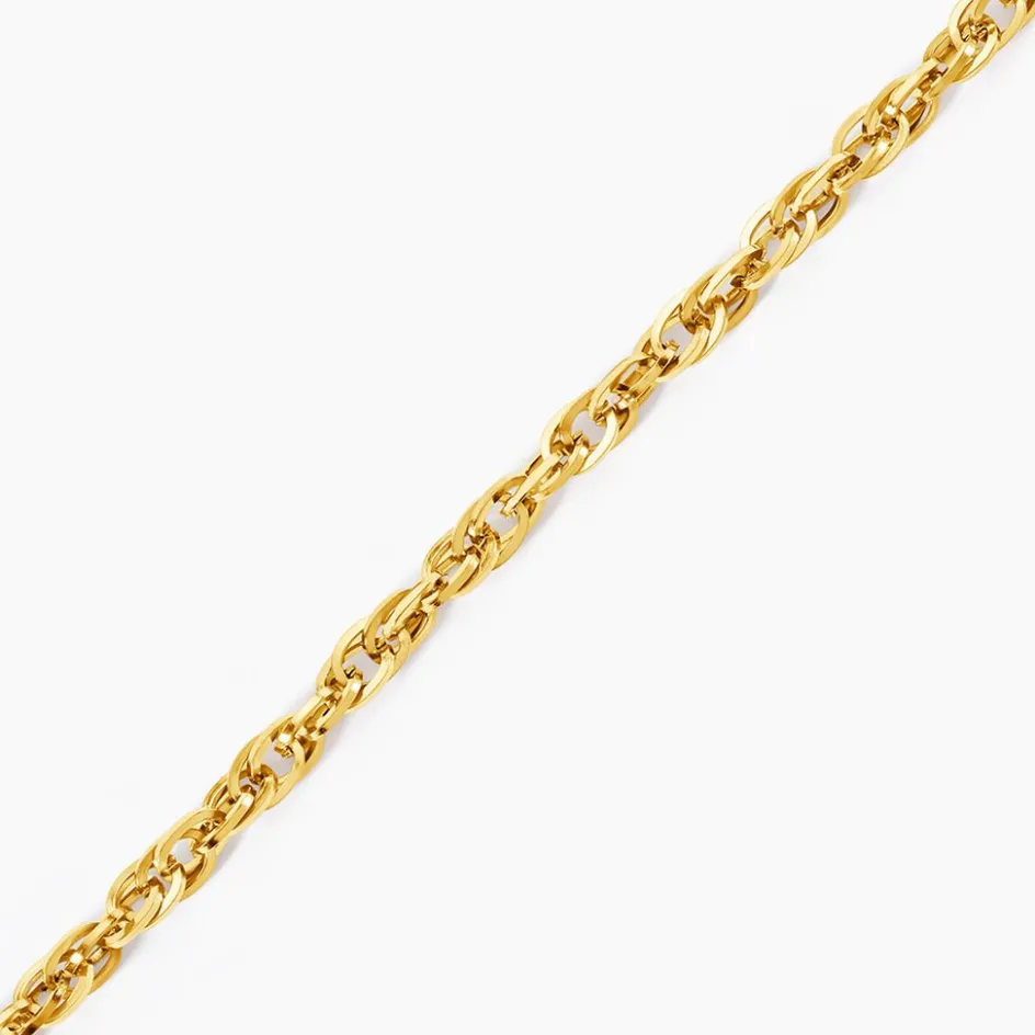 Clearance Histoire d'Or Bracelet Lady Code Acier Jaune