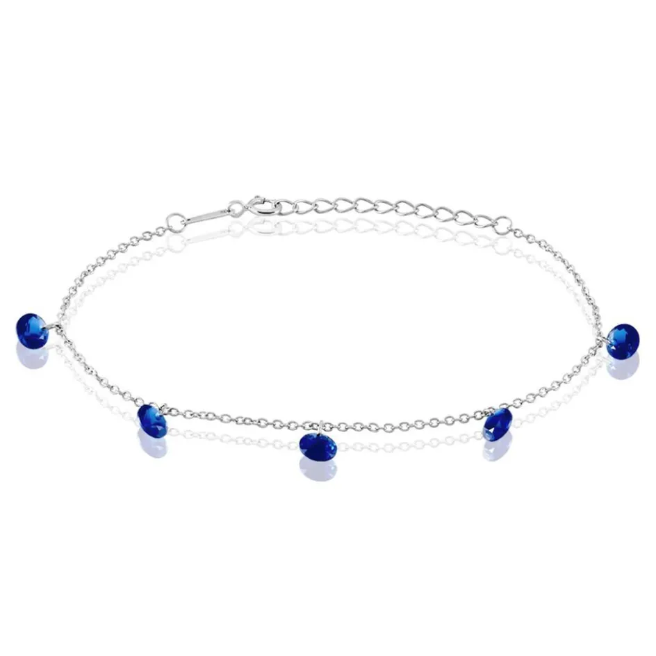 Outlet Histoire d'Or Bracelet Lidiwine Argent Blanc Oxyde