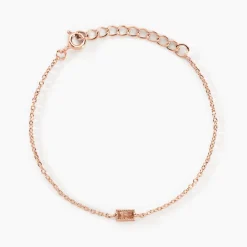 Online Histoire d'Or Bracelet Lipa Argent Rose Oxyde De Zirconium argent rose oxyde champagne