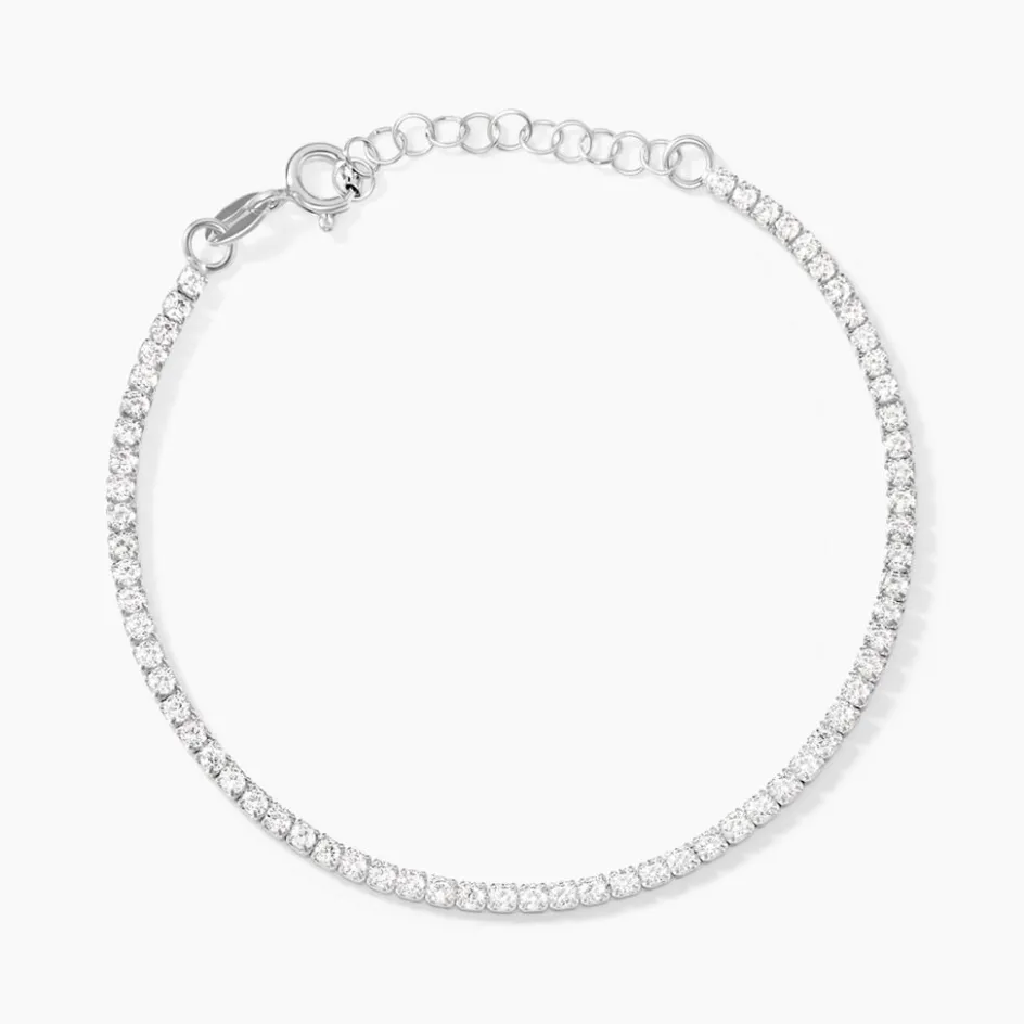 Best Histoire d'Or Bracelet Lou-anne Argent Blanc Oxydes De Zirconium argent blanc oxyde zirconium