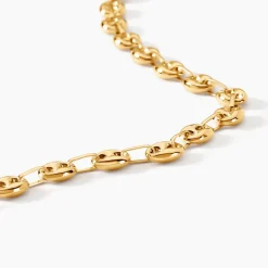 Online Histoire d'Or Bracelet Maille Dami Maille Grain De Café or jaune