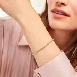 Outlet Histoire d'Or Bracelet Maille Jerry or jaune