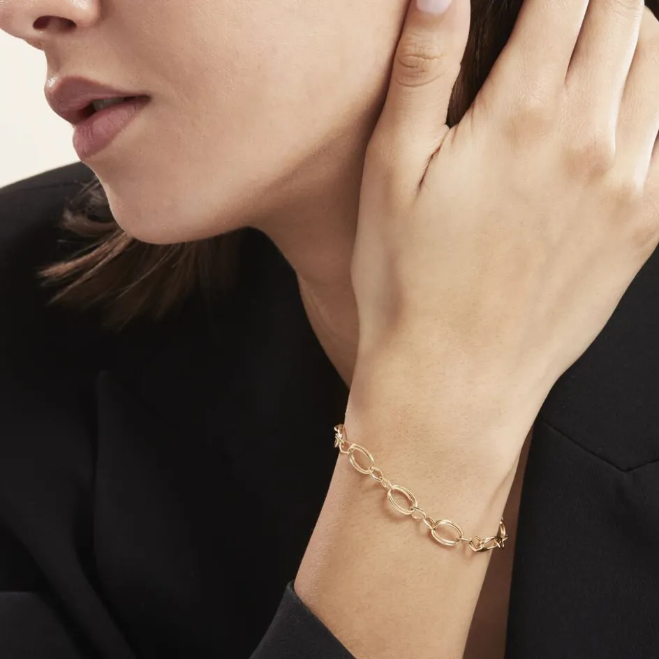 Outlet Histoire d'Or Bracelet Maille Or Jaune Merianne