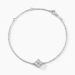 Clearance Histoire d'Or Bracelet Mailys Argent Blanc Oxyde De Zirconium