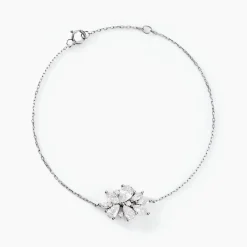 Sale Histoire d'Or Bracelet Marquis Or Blanc Oxyde De Zirconium