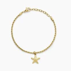 Sale Histoire d'Or Bracelet Mermaid Acier Jaune
