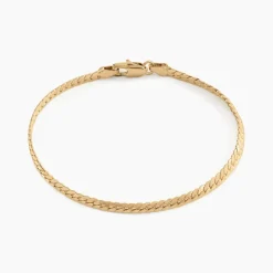 Sale Histoire d'Or Bracelet Messaline Plaqué Or Jaune