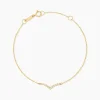 Sale Histoire d'Or Bracelet Mohini Or Jaune Oxyde De Zirconium