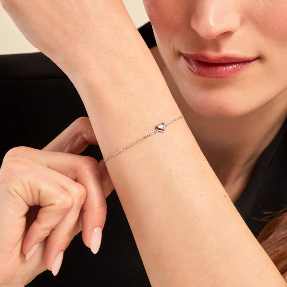 Clearance Histoire d'Or Bracelet Mylie Argent Blanc Oxyde De Zirconium