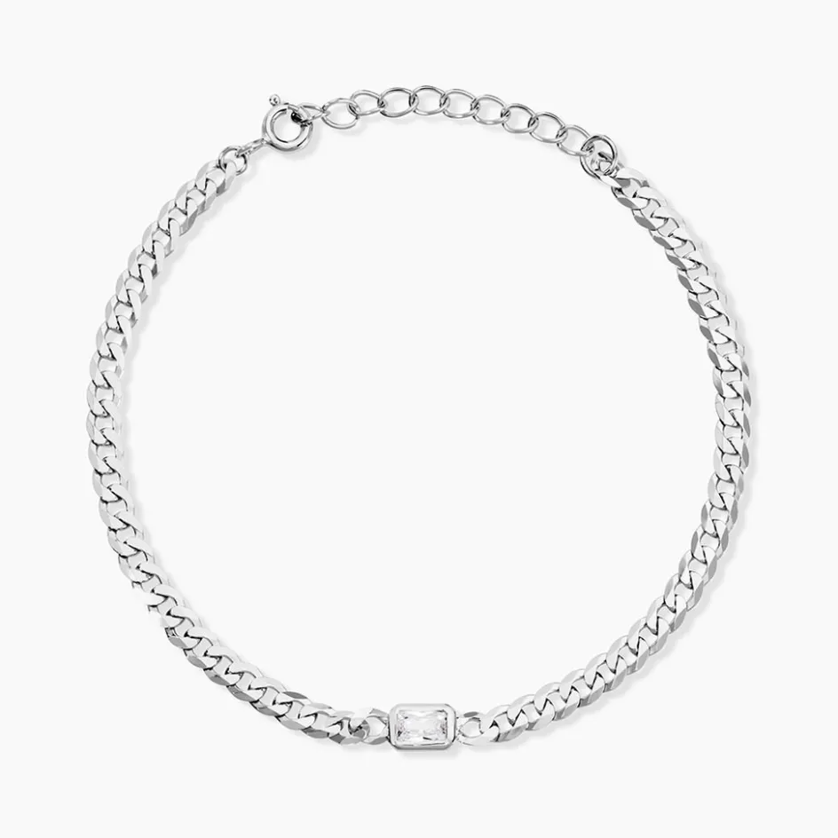 Best Histoire d'Or Bracelet Nexus Argent Blanc Oxyde De Zirconium