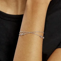 Best Histoire d'Or Bracelet Noelle Argent Blanc