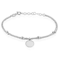 Outlet Histoire d'Or Bracelet Nouela Argent Blanc
