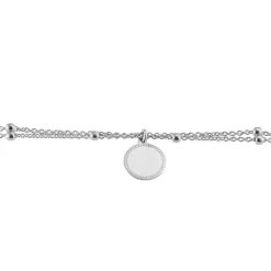 Outlet Histoire d'Or Bracelet Nouela Argent Blanc