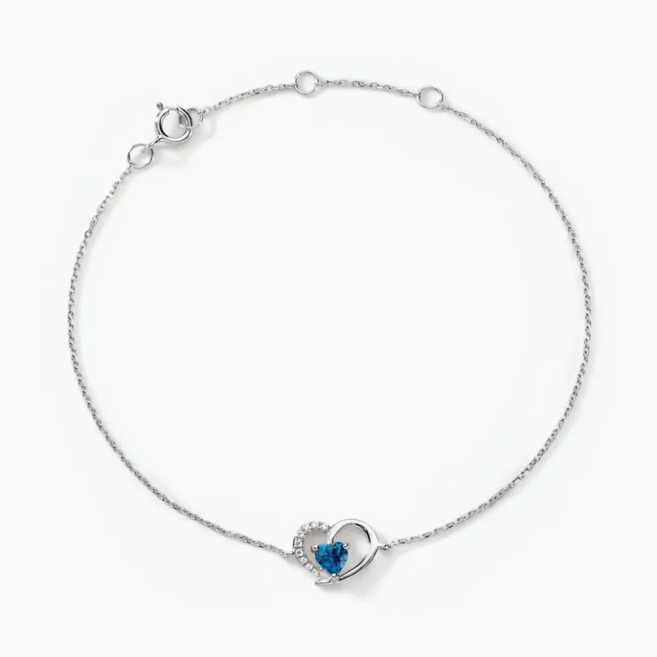 Histoire d'Or Bracelet Or Blanc Eliana Topaze Oxydes* Bracelets