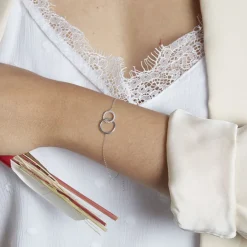 Histoire d'Or Bracelet Or Blanc Nesrine Oxydes* Bracelets