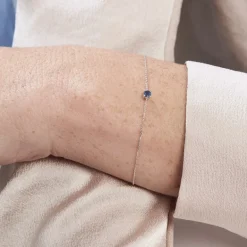 Sale Histoire d'Or Bracelet Or Blanc Onora Saphir