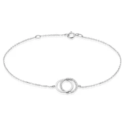 Sale Histoire d'Or Bracelet Or Blanc Tresha Diamants or blanc diamant