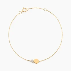 Clearance Histoire d'Or Bracelet Or Jaune Abihu Diamants