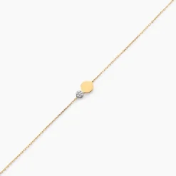 Clearance Histoire d'Or Bracelet Or Jaune Abihu Diamants