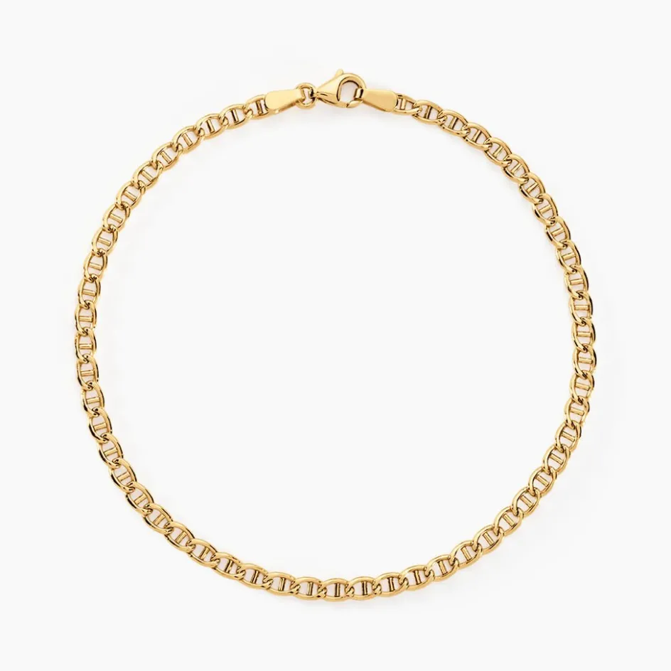 Best Histoire d'Or Bracelet Capucin Maille Marine or jaune