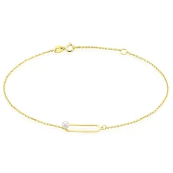 Best Histoire d'Or Bracelet Or Jaune Lucasta Perle De Culture