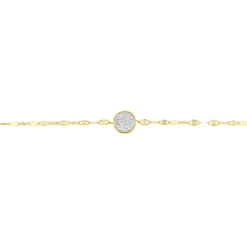 Best Histoire d'Or Bracelet Or Jaune Luminata Diamants