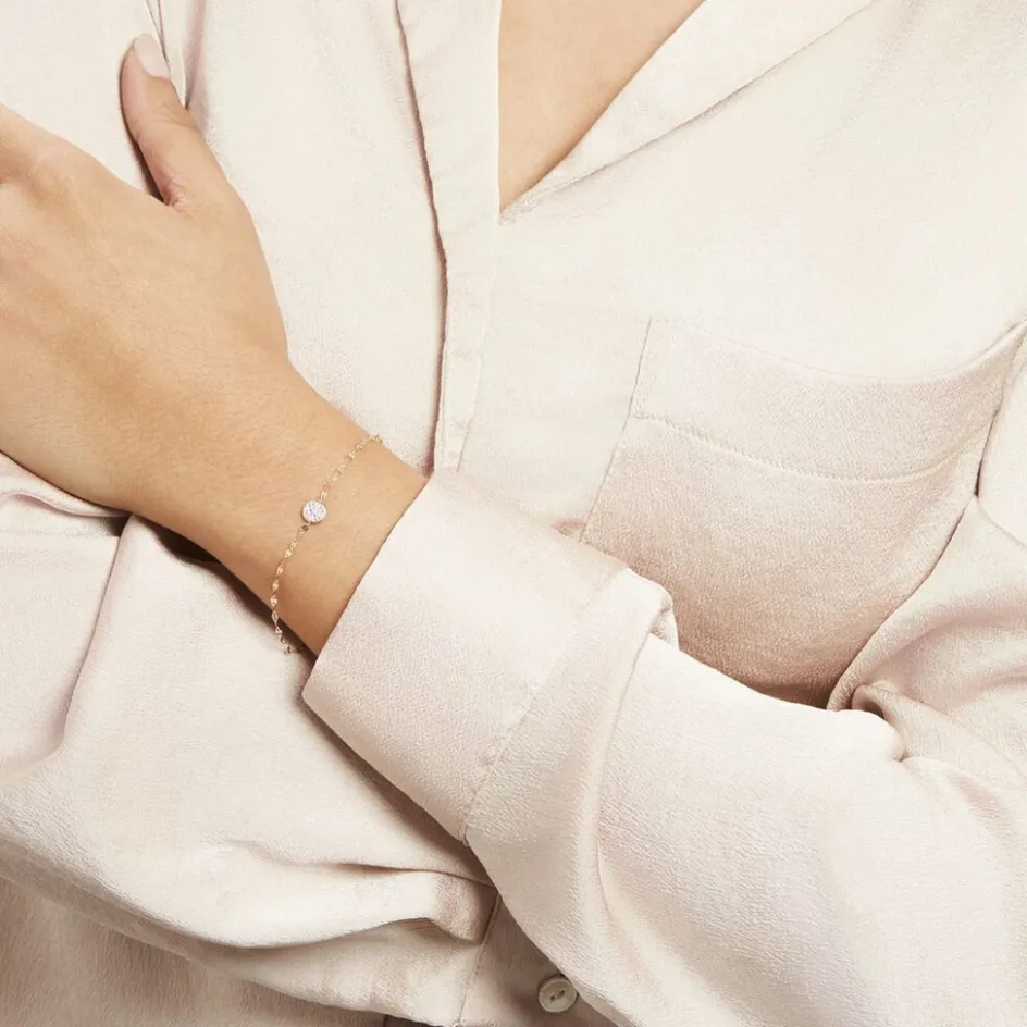 Best Histoire d'Or Bracelet Or Jaune Luminata Diamants