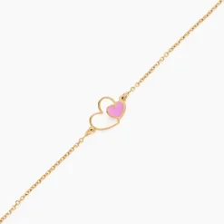 Best Histoire d'Or Bracelet Or Jaune Mai Lan Smalto