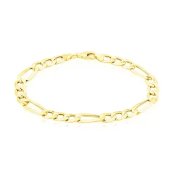 Online Histoire d'Or Bracelet Maille Alternée or jaune